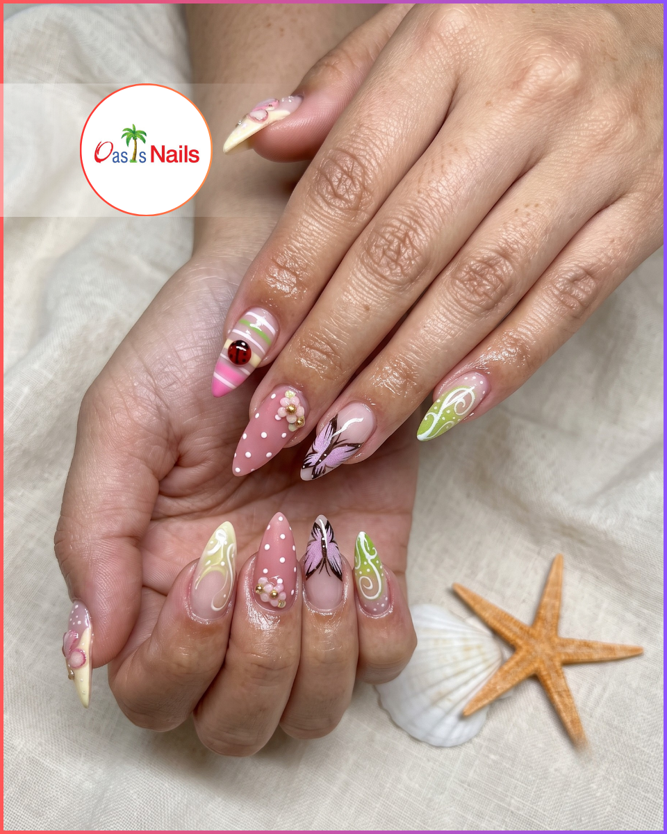 Oasis Nails logo
